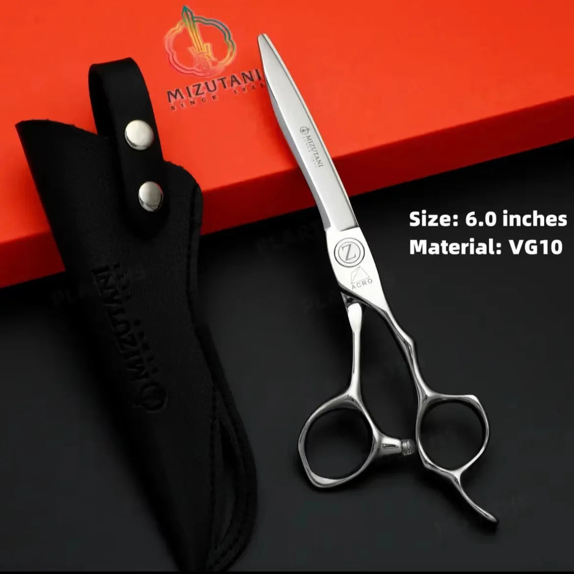 barber Scissors  professional hairdressing scissors 6.2/6.7 inch Scissors High-end barber scissors made of VG10 materia