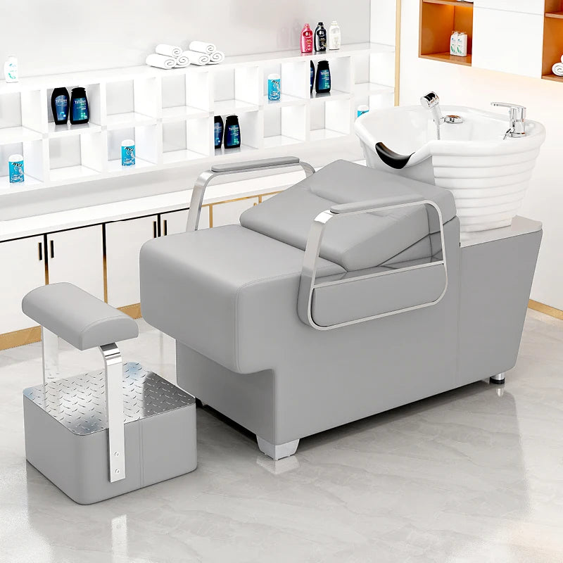 Styling Stations Shampoo Bed Supplies Professionals Head Care Shampoo Bed Luxury Sink Muebles Para Salon De Belleza Furniture