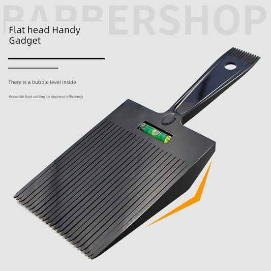 Professional Flat Comb Oil Head Trim Comb Level Shovel Comb Hair Cutting Push Comb Men's Inch Comb Precision Position Guide Comb