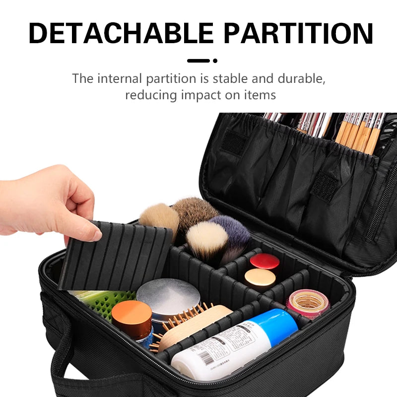 Hair Salon Haircut Toolbox Haridressing Scissors Storage Bag Multi-Function Organizer Case Barbershop Professional Accessories