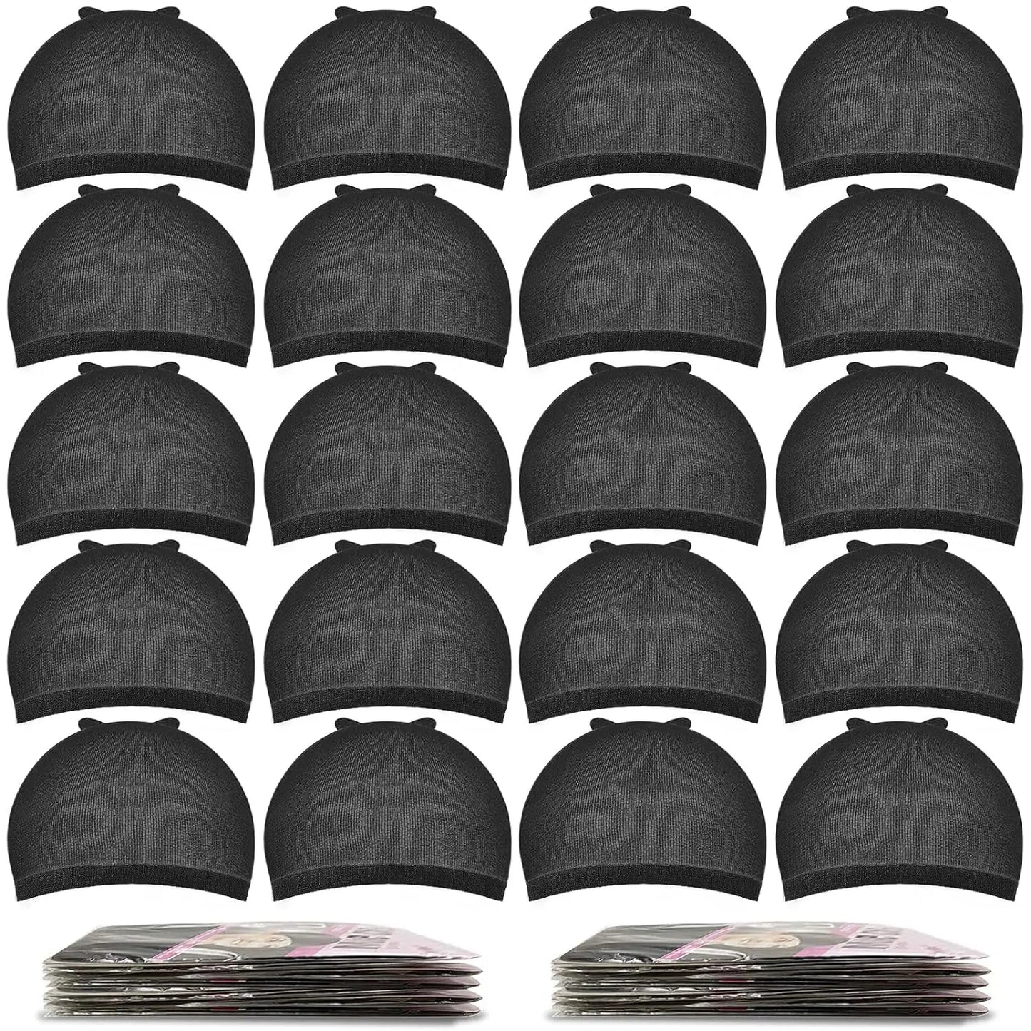 HZ Wig Caps,  Stretchy Nylon Skin Tone Wig Application Caps for Women and Men