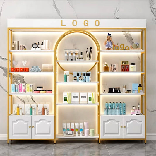 Shelf Cosmetic Gondola Shelf Cosmetic Store Shelf