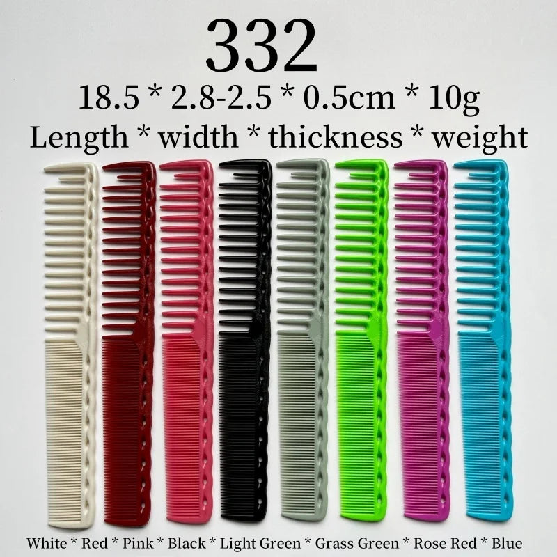 332 Hairdressing Comb Barber's Special Cutting Comb Male Female Styling Trimming Comb Barber Shop Professional Accessories Tools