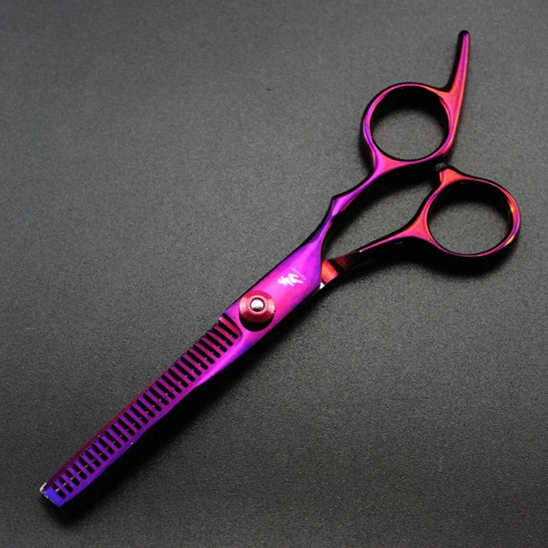 6 Inch Hair Scissors Hair Thinning Cutting Clipper Barber Scissor Hair Shears Professional Barber Shop Hairdressing Scissors