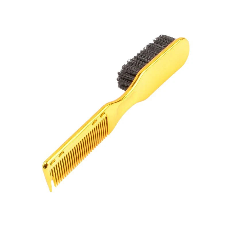 NEW TYPE Barber Hairdressing Soft Hair Cleaning Brush Retro Neck Duster Broken Remove Comb Brush Hair Styling Salon Tools