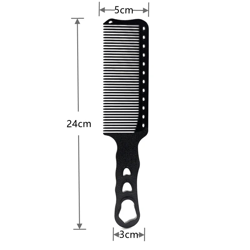 1Pc Men's Hair Cutting Comb Anti-slip Anti-static Hairstylist Trimming Hair Comb Barber Shop Pro Hairdressing Hairbrush Y0724