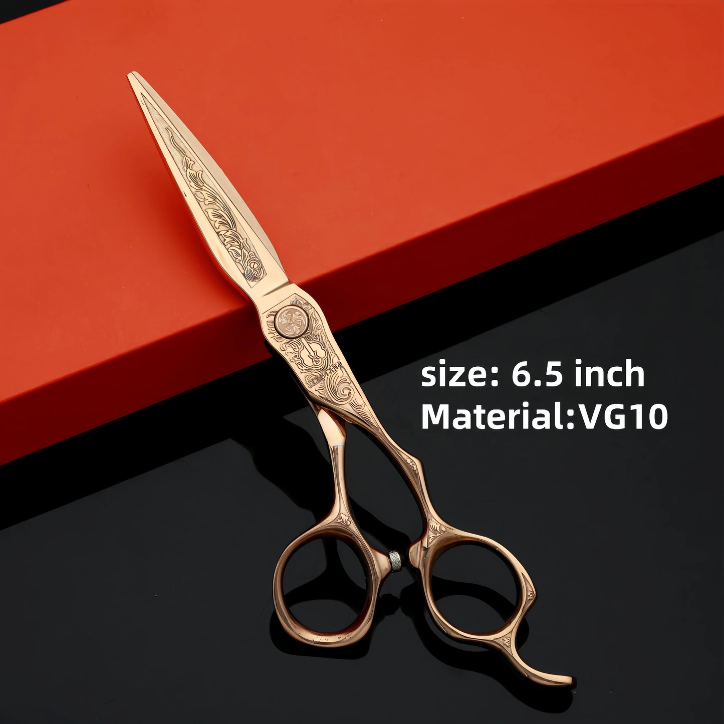 barber Scissors  professional hairdressing scissors 6.2/6.7 inch Scissors High-end barber scissors made of VG10 materia