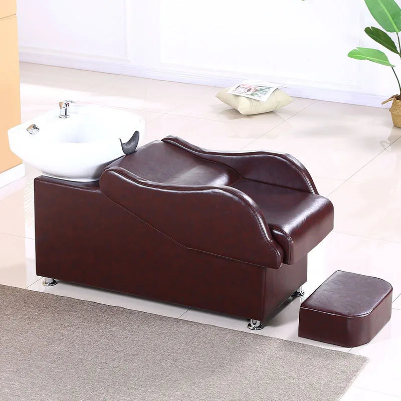 Spa Shampoo Bed Chair Hair Salon Massage Water Cosmetic Living Room Hairdressing Washing Haarwasstoel Equipment Professional