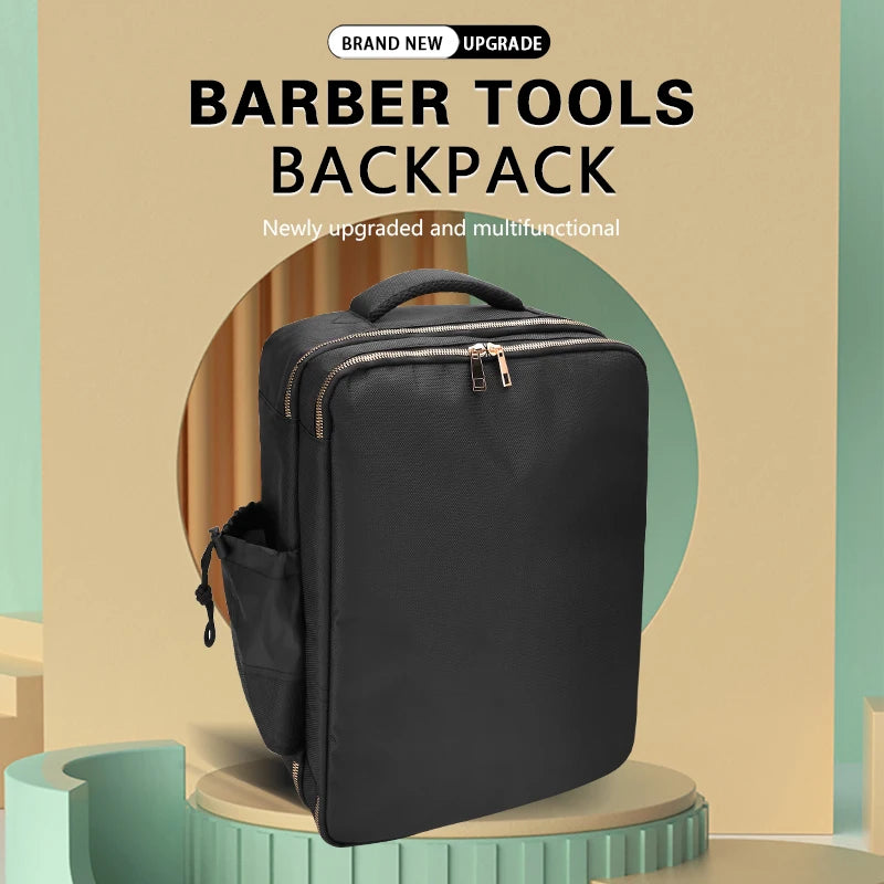 Large Capacity Travel Bags Salon Barber Storage Bag Hairdressing Makeup Tool Backpack Multifunctional Shoulders Bag