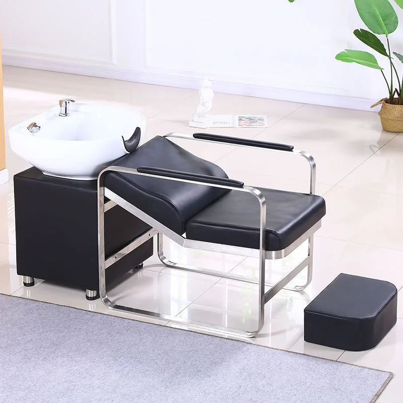 Spa Shampoo Bed Chair Hair Salon Massage Water Cosmetic Living Room Hairdressing Washing Haarwasstoel Equipment Professional