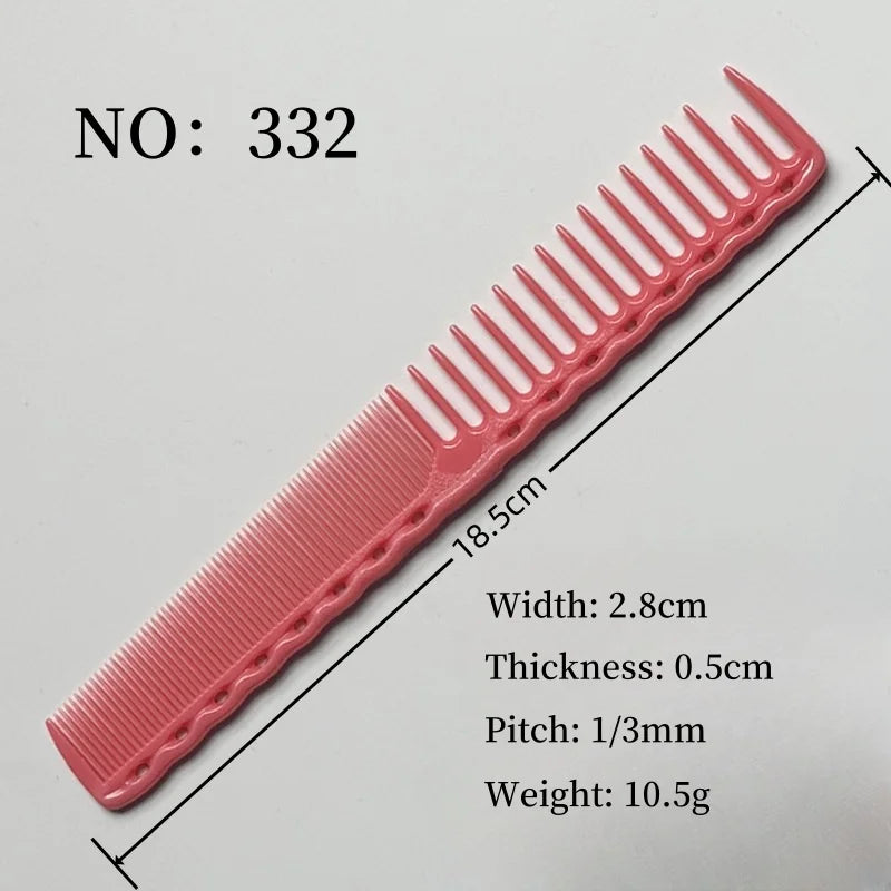 332 Hairdressing Comb Barber's Special Cutting Comb Male Female Styling Trimming Comb Barber Shop Professional Accessories Tools