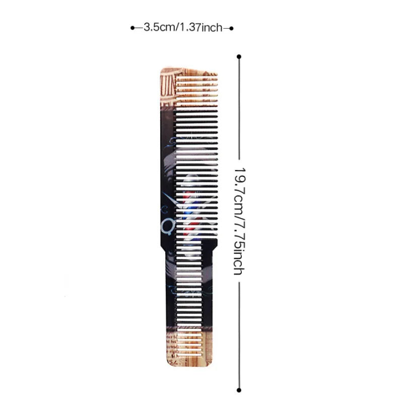 1Pc Men's Hair Cutting Comb Anti-slip Anti-static Hairstylist Trimming Hair Comb Barber Shop Pro Hairdressing Hairbrush Y0724