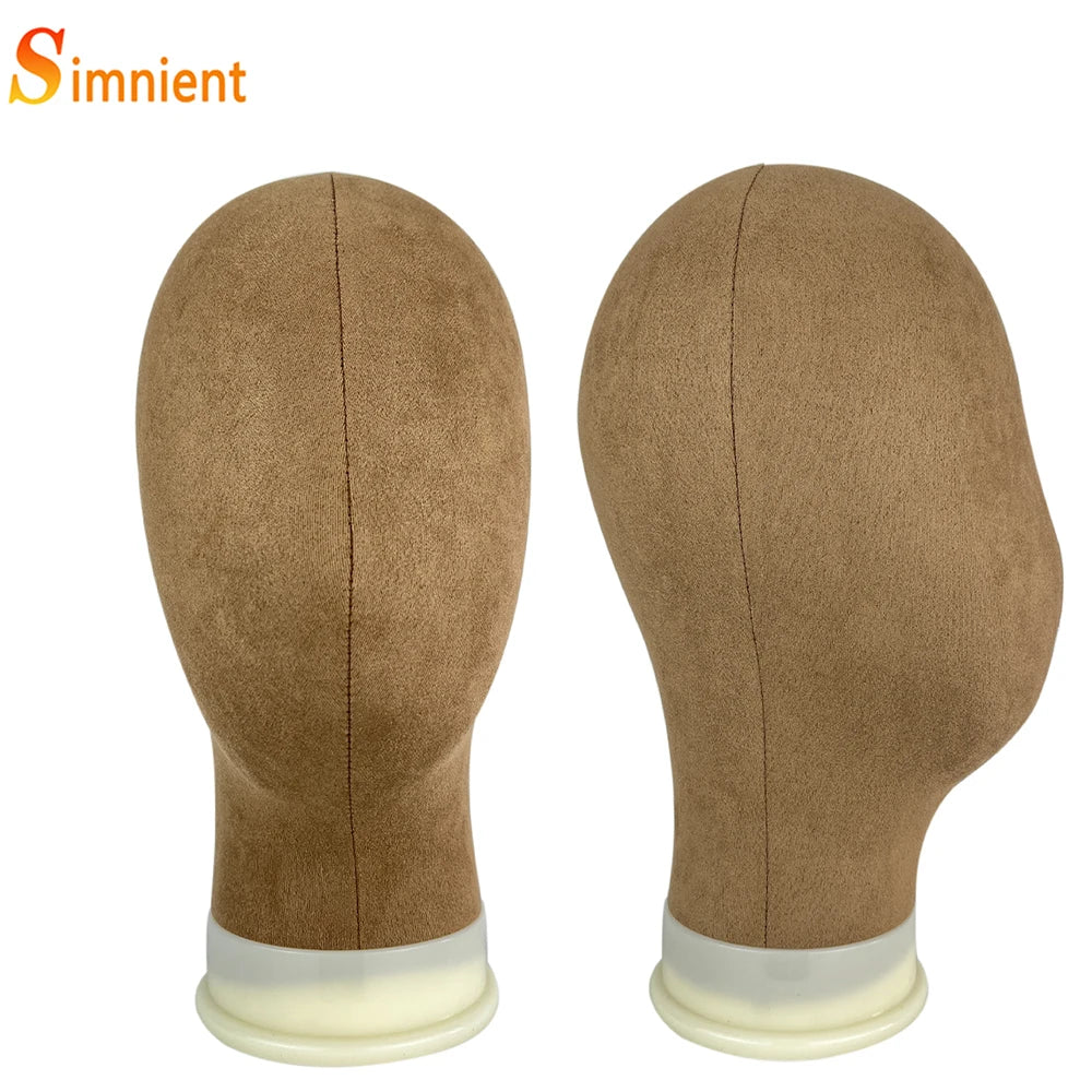 New Mannequin Head Wig Stand Canvas Block Head With Adjustable Mannequin Head Tripod For Wigs Making Display Wth Wig Caps T Pins