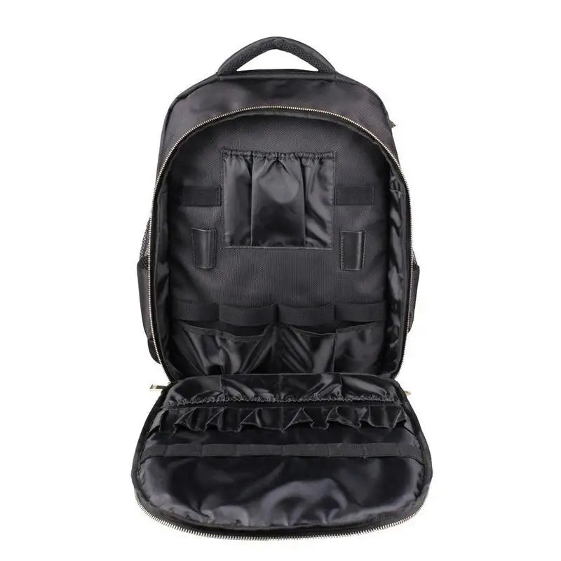 Multi-purpose Hairdressing Tool Backpack Waterproof Barber Scissors Bag Luggage Storage Case Hair Cutting Tools Organizer Bag