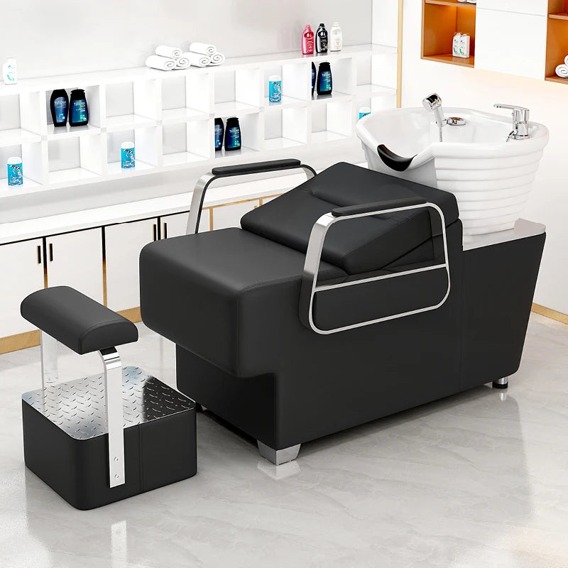 Styling Stations Shampoo Bed Supplies Professionals Head Care Shampoo Bed Luxury Sink Muebles Para Salon De Belleza Furniture