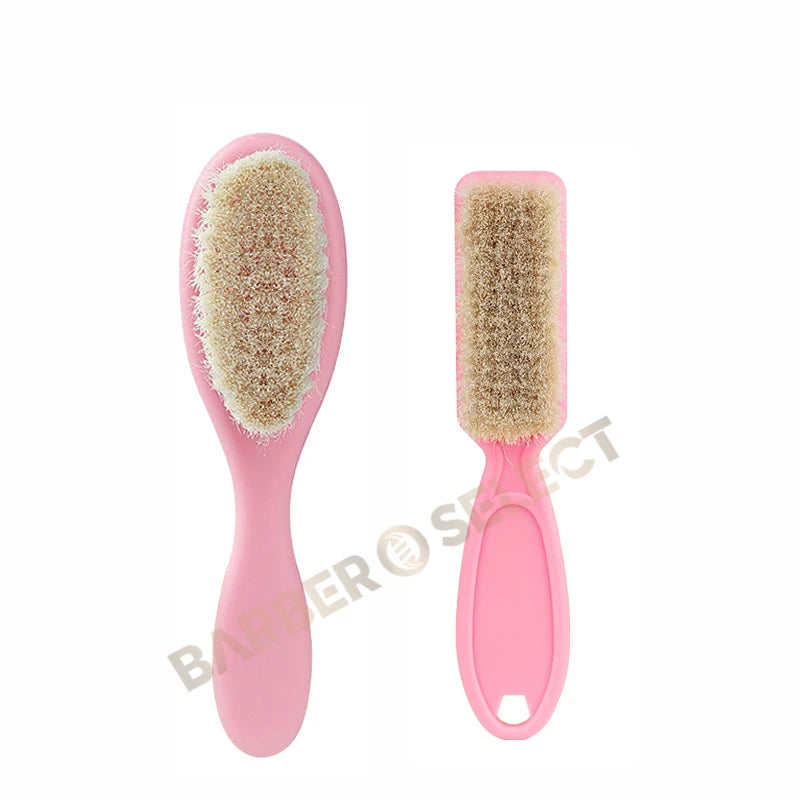 New Professional Barber Shaving Beard Brush Removal Neck Dusting Horse Hair Brushes Face Mustache Salon Cleaning Styling Tools