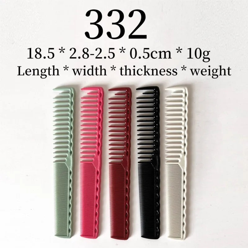 332 Hairdressing Comb Barber's Special Cutting Comb Male Female Styling Trimming Comb Barber Shop Professional Accessories Tools