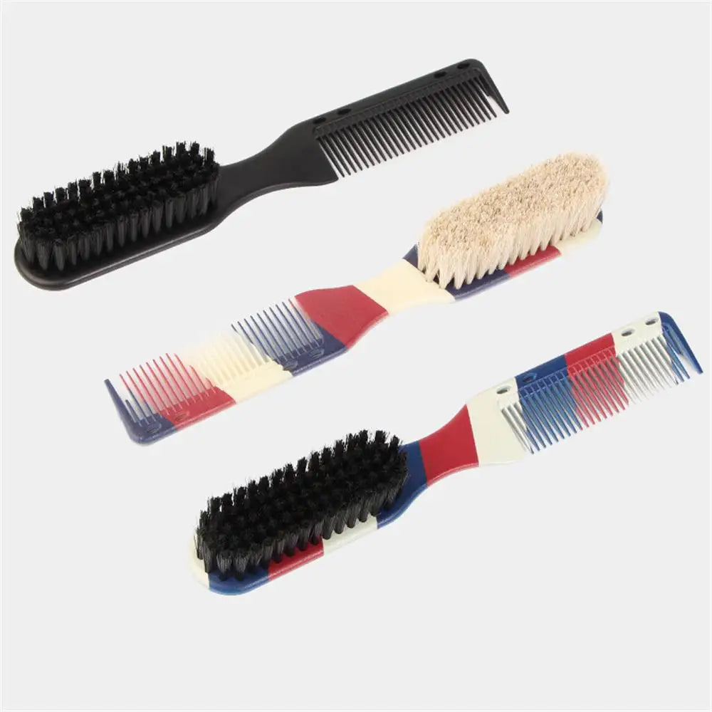 2/4/6PCS Styling Comb Smooth Two-in-one Hair Comb Hair Care First Tooth Design Beard Brush Easy Brush Hair Dye Brush Nylon Comb