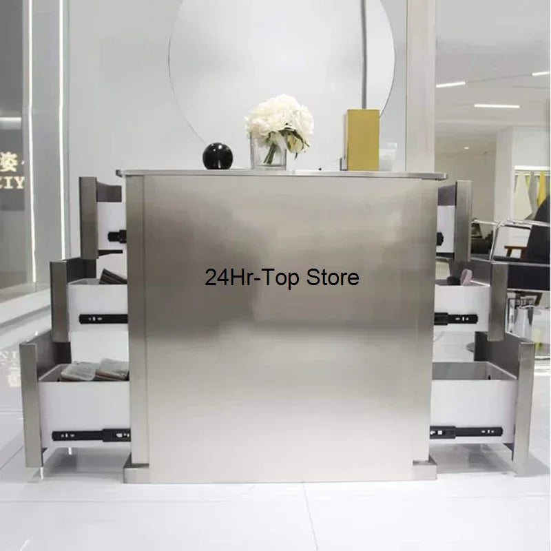 Barber Tool Salon Trolley Cosmetic Drawers Hair Rolling Salon Trolley Medical Cleaning Carrello Attrezzi Salon Furniture BL50ST