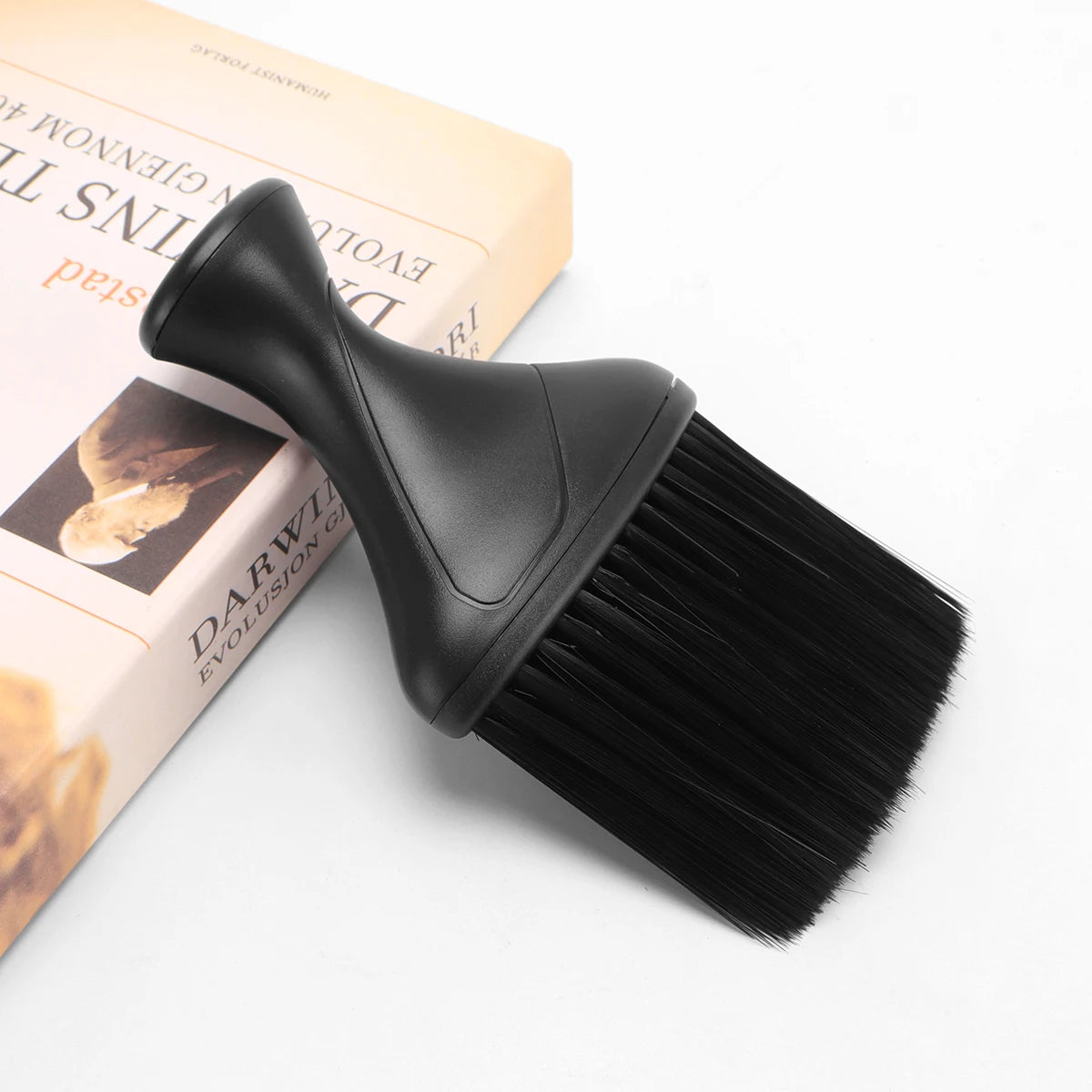 Barbershop Black Beard Brush Hairstylist Hair Cutting Cleaning Brushes Neck Face Duster Professional Haircut Tools Accessories