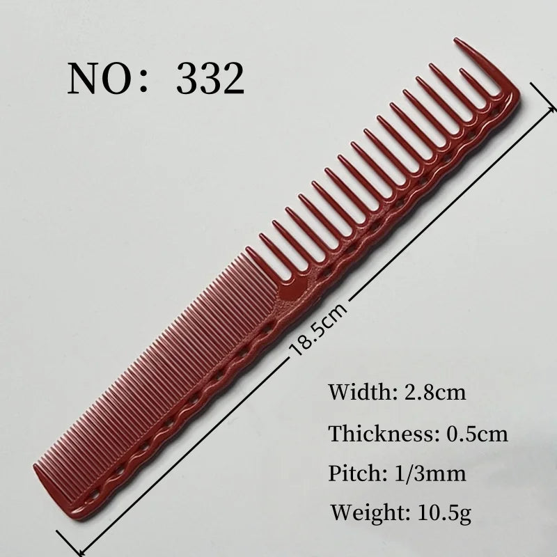 332 Hairdressing Comb Barber's Special Cutting Comb Male Female Styling Trimming Comb Barber Shop Professional Accessories Tools