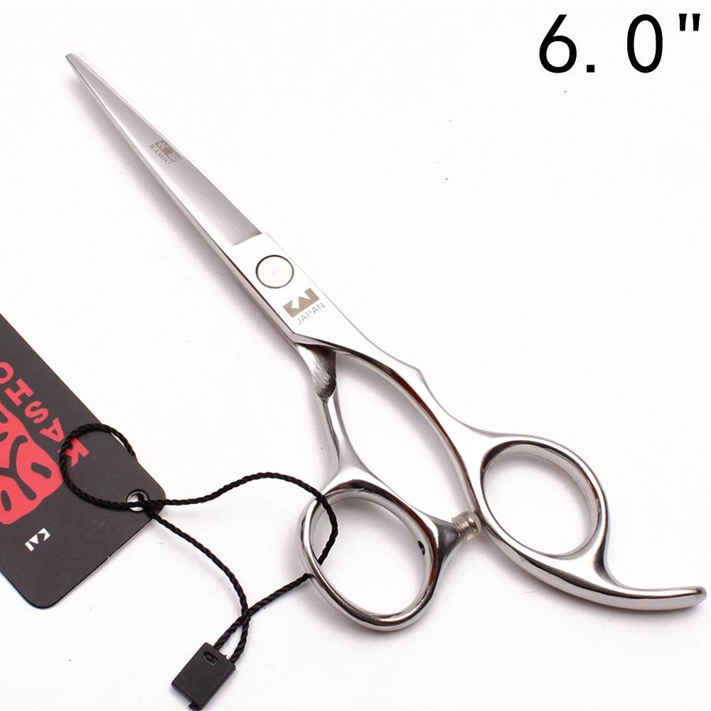 Professional Hair Scissors 5'' 6'' 7'' 8'' Japan Stainless Hairdressing Scissors Barber Thinning Shears Hair Cutting Scissors