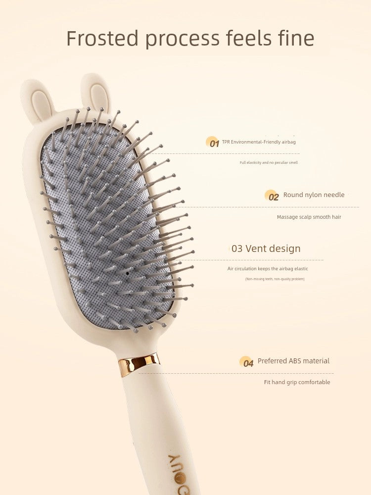 Massage Scalp Good-looking Static Fluffy Airbag Comb