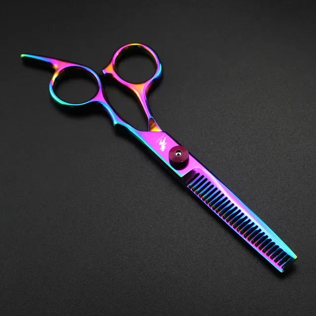 6 Inch Hair Scissors Hair Thinning Cutting Clipper Barber Scissor Hair Shears Professional Barber Shop Hairdressing Scissors