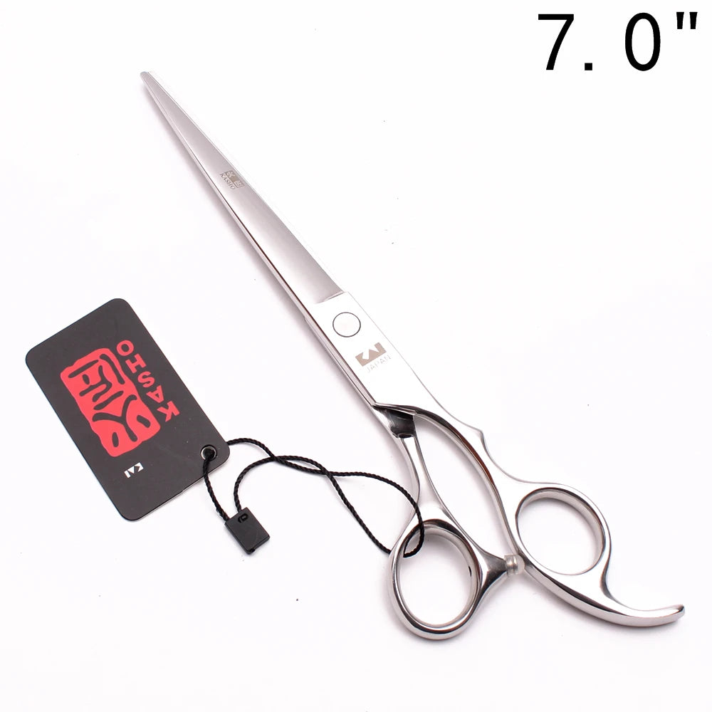 Professional Hair Scissors 5'' 6'' 7'' 8'' Japan Stainless Hairdressing Scissors Barber Thinning Shears Hair Cutting Scissors