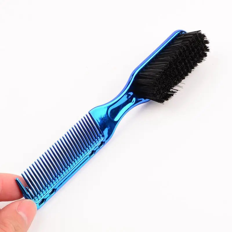 NEW TYPE Barber Hairdressing Soft Hair Cleaning Brush Retro Neck Duster Broken Remove Comb Brush Hair Styling Salon Tools