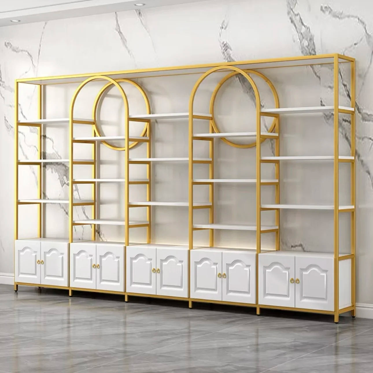 Shelf Cosmetic Gondola Shelf Cosmetic Store Shelf