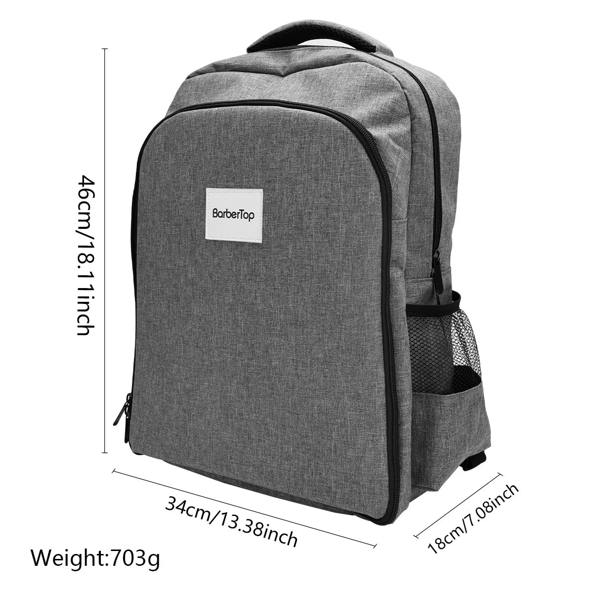 Barber Bag Hairdresser Hairstyling Cloth Portable High-capacity Salon Barbershop Haircutting Supplies Tools