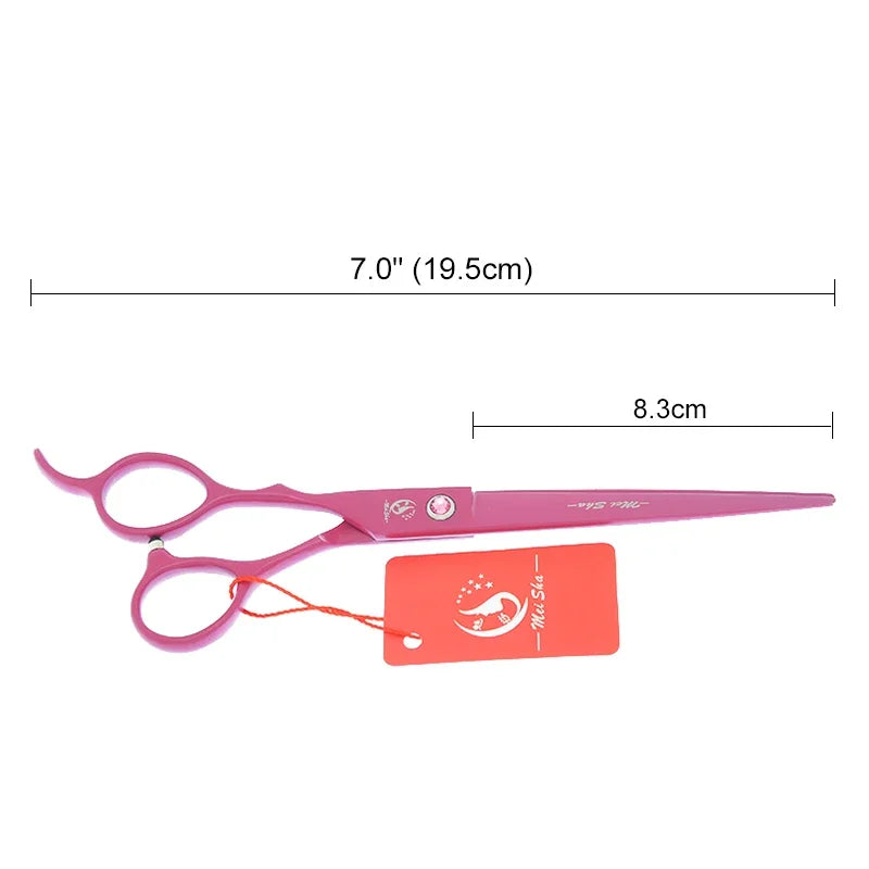 Meisha 7 inch Left Hand Hairdressing Cutting Scissors Professional Barber Shears Japanese Steel Salon Left-hand Clippers A0185A