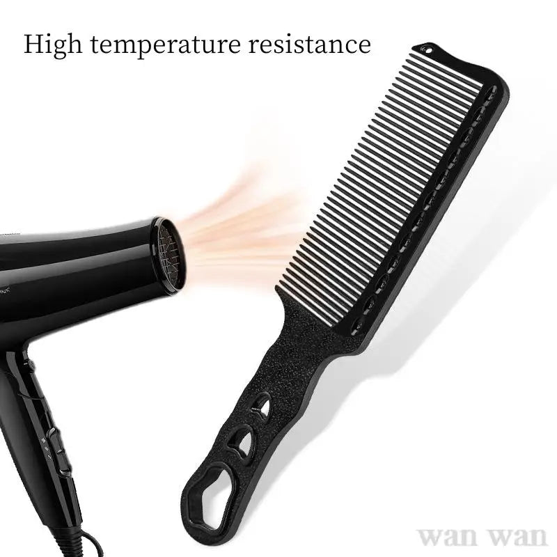 1Pc Men's Hair Cutting Comb Anti-slip Anti-static Hairstylist Trimming Hair Comb Barber Shop Pro Hairdressing Hairbrush Y0724