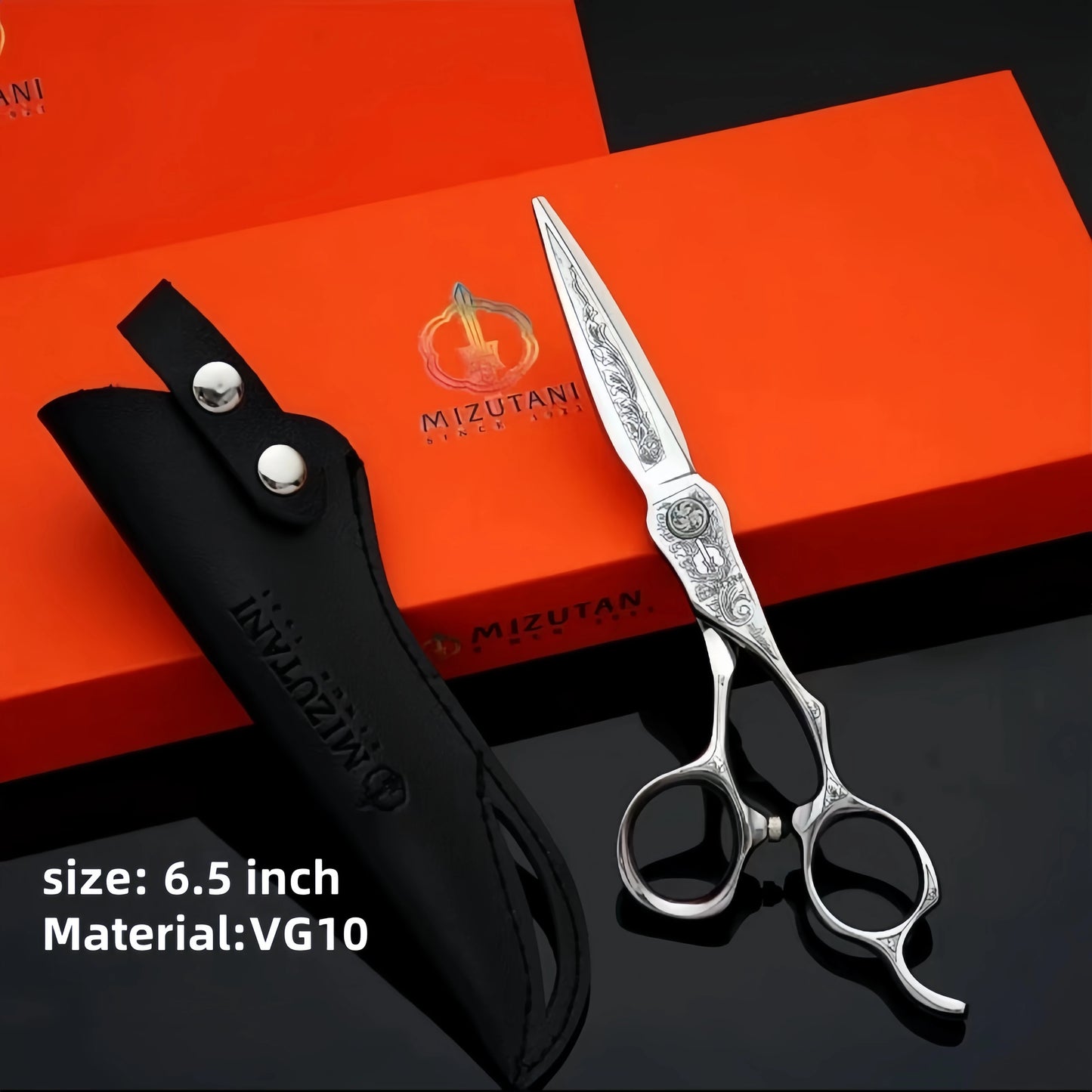 barber Scissors  professional hairdressing scissors 6.2/6.7 inch Scissors High-end barber scissors made of VG10 materia