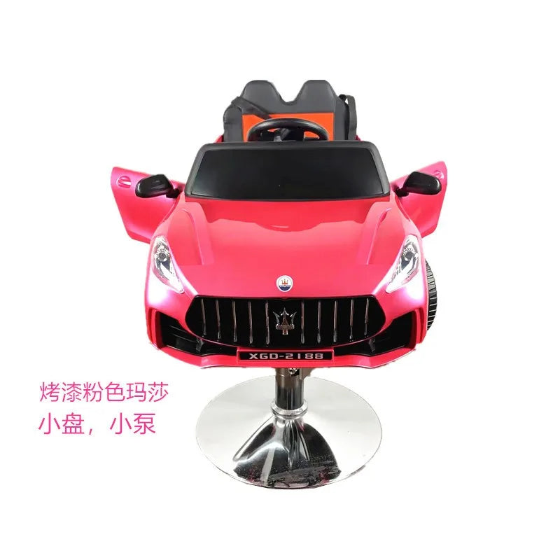 New Children's Haircut Chair Cartoon Car Seat Children's Hairdressing Chair, For Hairdressers