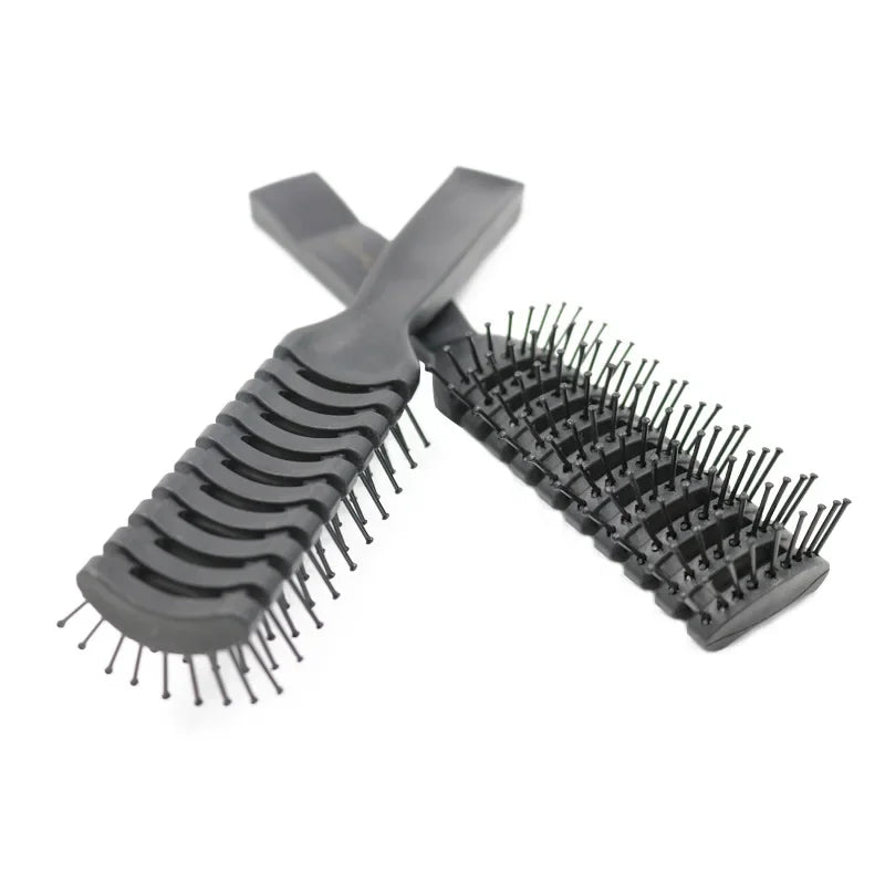 1pc Ribbed Comb for Men Boy Fluffy Hair Brush Salon Hairdressing Comb Massage Ribs Hair Comb Scalp Barber Hair Styling Hair Comb