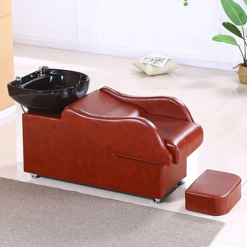 Spa Shampoo Bed Chair Hair Salon Massage Water Cosmetic Living Room Hairdressing Washing Haarwasstoel Equipment Professional